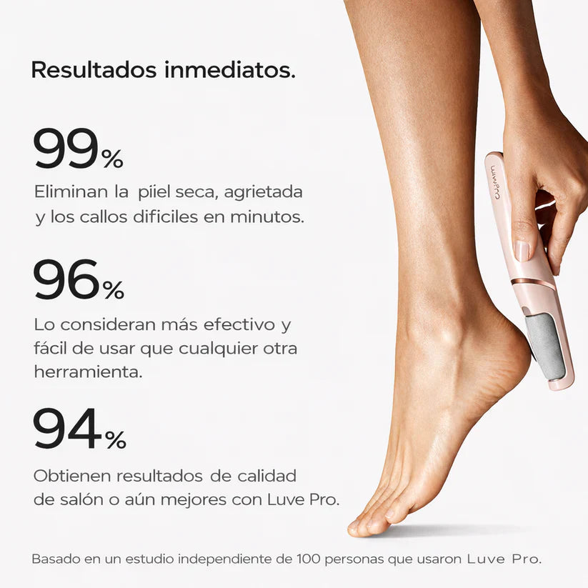 Removedor Exfoliador de Callos Eléctrico LuvePro