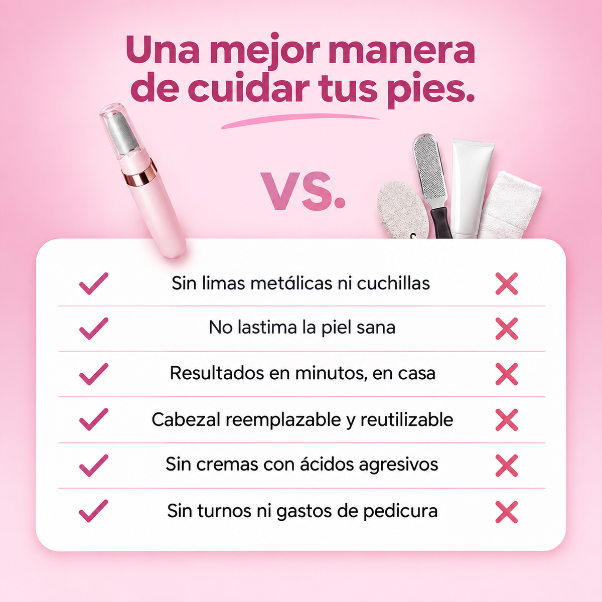 Removedor Exfoliador de Callos Eléctrico LuvePro