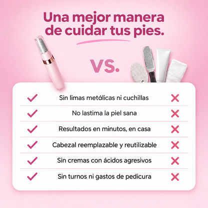 Removedor Exfoliador de Callos Eléctrico LuvePro