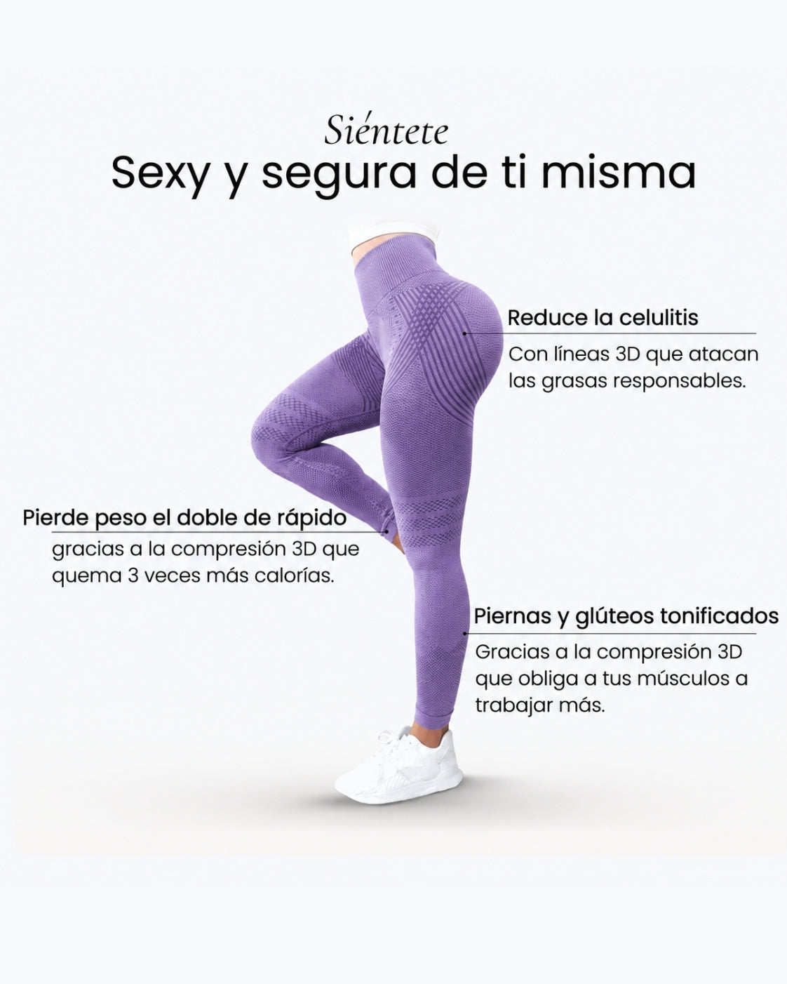 PROMO 2X1 | Leggings 3D Tecnología Anti-Celulitis
