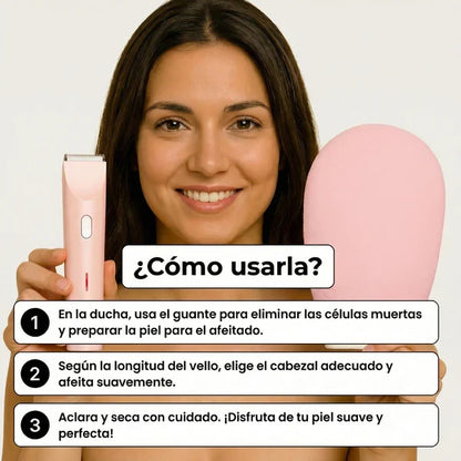 Depiladora 2 en 1