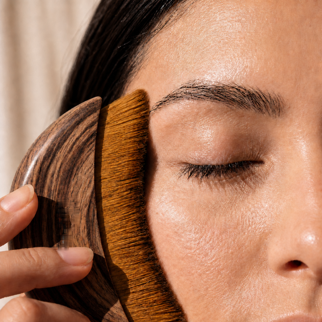 Cepillo Facial de Drenaje Linfático | Desinflamá tu rostro en 3 minutos