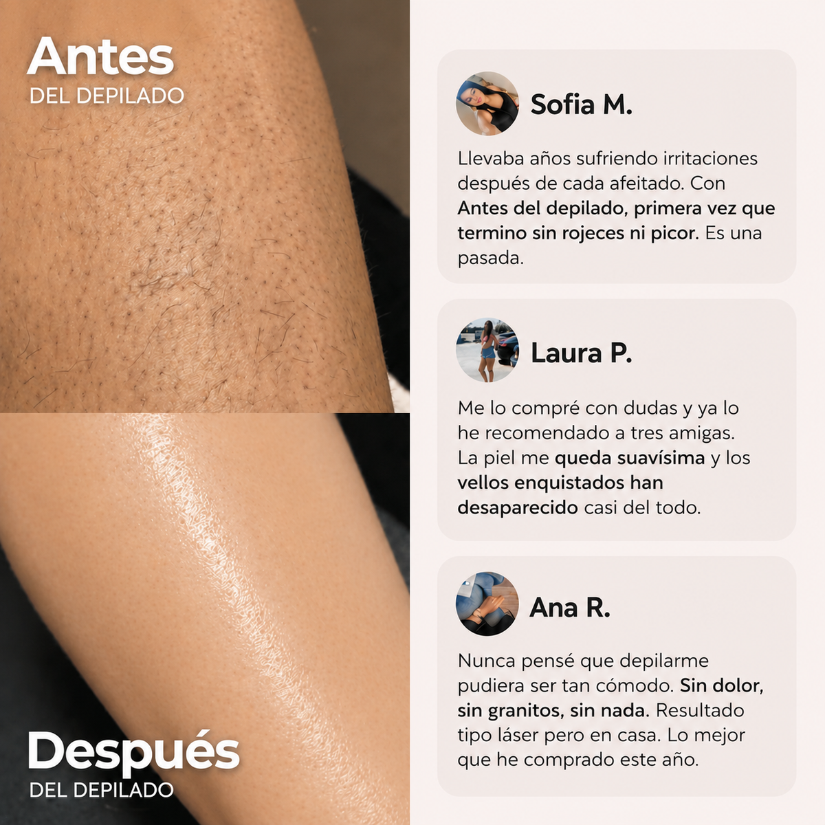 Depiladora 2 en 1