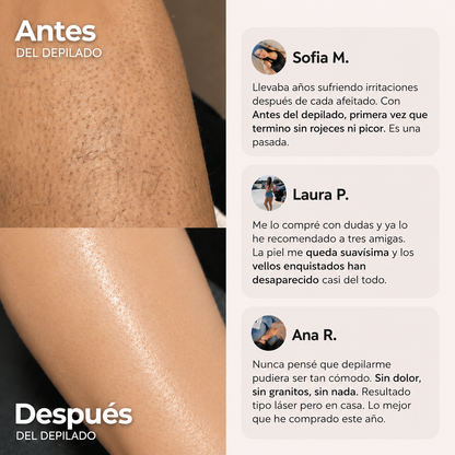 Depiladora 2 en 1
